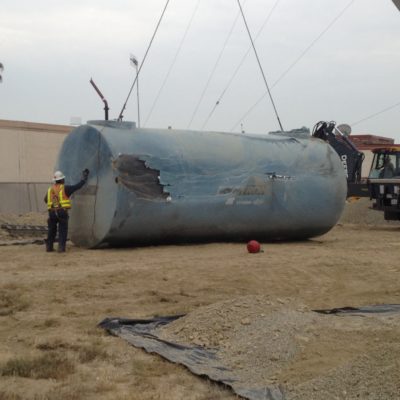 FEMA Petroleum Tank Removal